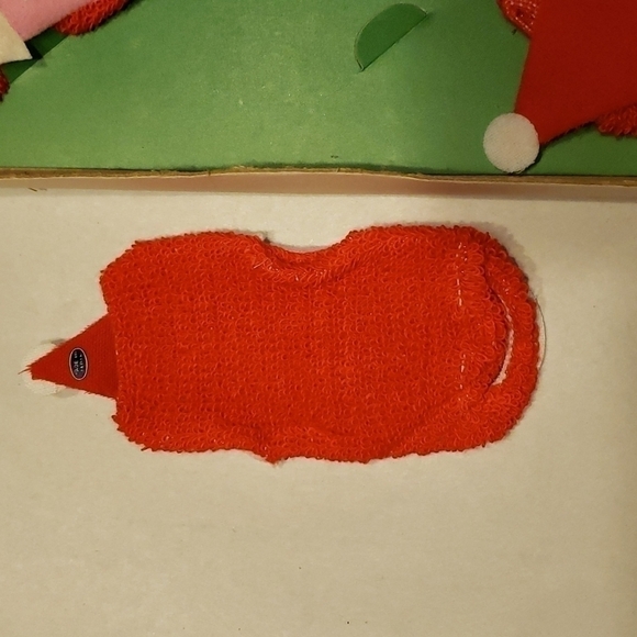 VINTAGE Rare Santa Coasters Bottle Cover Set for Christmas Barware Made in Japan - Picture 4 of 10